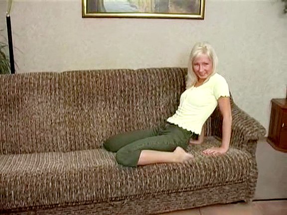 Hot Chick Blonde Fucks on Camera